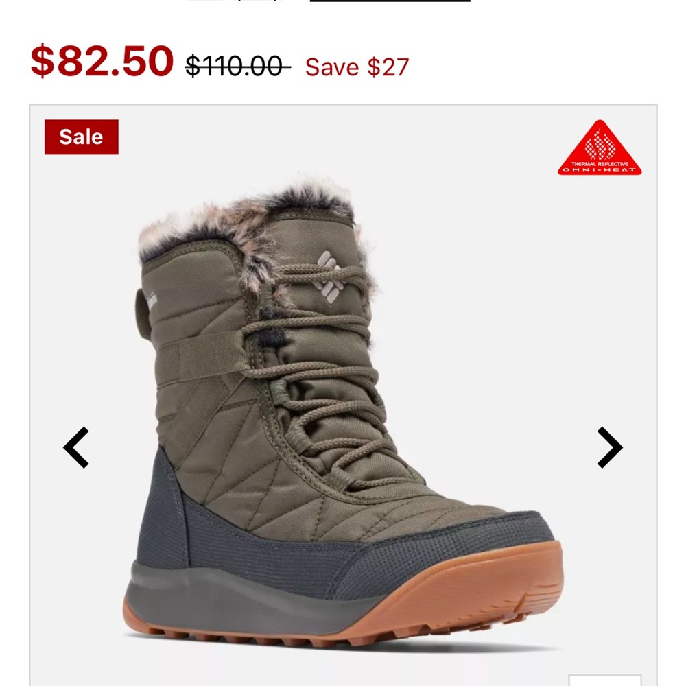 Columbia women’s boots